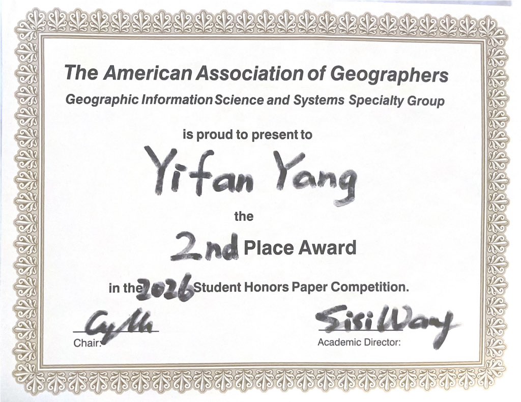 Yifan Yang tweet media