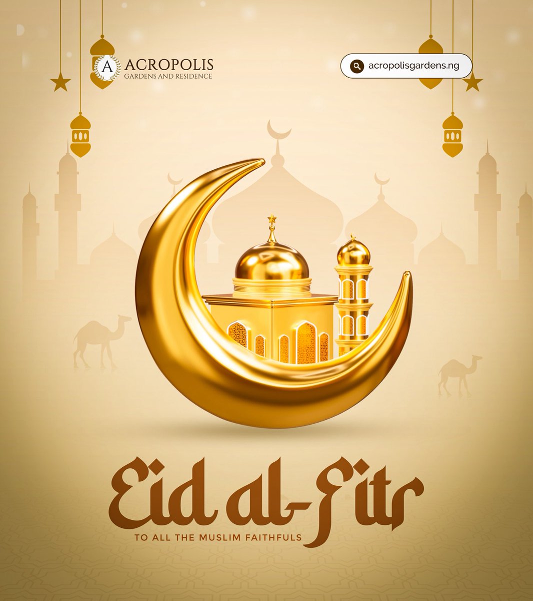 AcropolisNGN's tweet photo. Eid Mubarak. Wishing peace, joy, and abundance to all celebrating. 🌙 https://t.co/d8LUpQMW5K