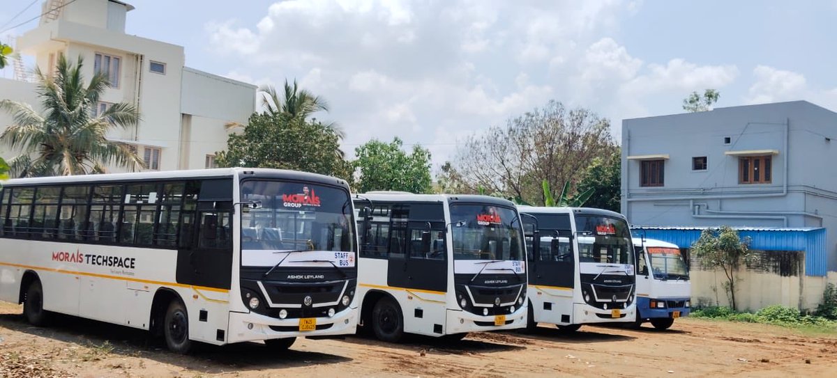 Updatestrichy2's tweet image. City’s Large size Vertical Garden 🪴 coming up at Morais Tech space a 1000 seater state of art Plug &amp;amp; Play office space gearing up with all the necessary amenities including Transportation for employees New buses are arrived 👏 #Trichy #Officespace