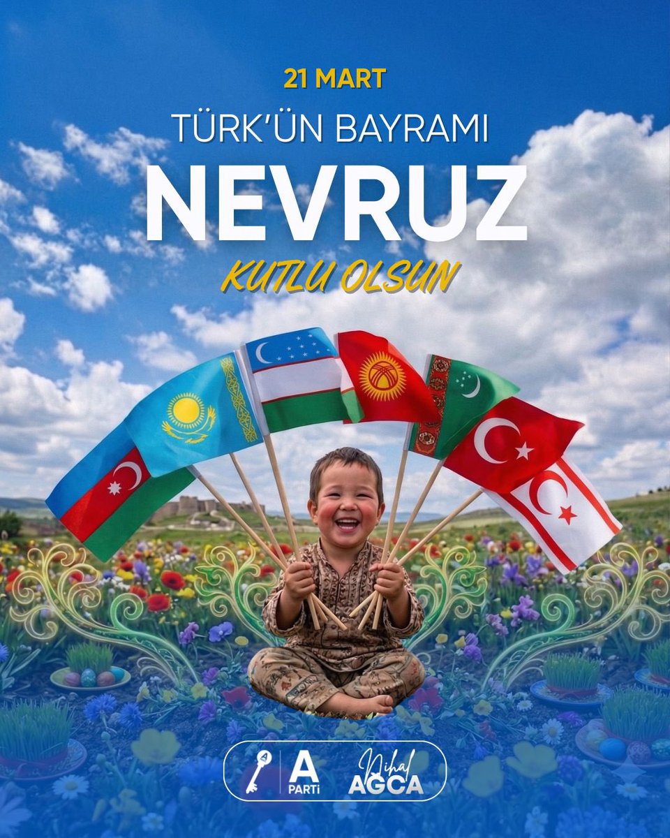 nihal01's tweet photo. Nevruz, binlerce yıldır ana yurttan ata yurda uzanan Türk Dünyası’nın ortak umudu, müşterek bayramıdır.

21 Mart; sadece baharın gelişi değil, Orta Asya’dan Anadolu’ya, Kafkasya’dan Balkanlar’a uzanan iradenin ve tarihsel yürüyüşün çağrısıdır.

Ortak tarih, ortak ruh, ortak istikbal.

Unutmayalım: Birlik varsa güç vardır, birlik varsa gelecek vardır; öyle ki birlik varsa bahar, bereket hep vardır.

Bugün bize düşen, bu birliği sadece hatırlamak değil, büyütmek ve geleceğe taşımaktır. Birliğimizi büyütecek, geleceğimizi birlikte kuracağız. 

Nevruz’umuz kutlu olsun. Bu kadim bayramın, Büyük Türk Milleti'ne ve tüm insanlığa huzur ve barış getirmesini diliyorum.