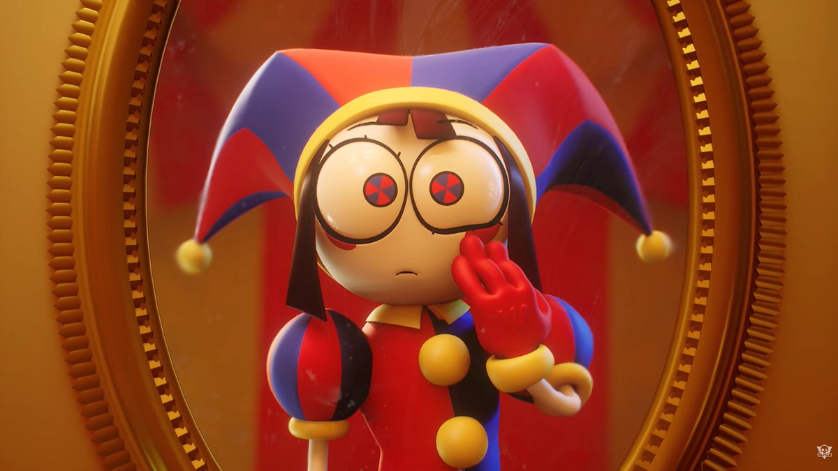 UmiAnny__'s tweet image. Nessa cena a Pomni DEFINITIVAMENTE reparou o quanto ela mudou de aparência ao longo da série. Ela tem CONSCIÊNCIA disso

Ep 1 / Ep 8