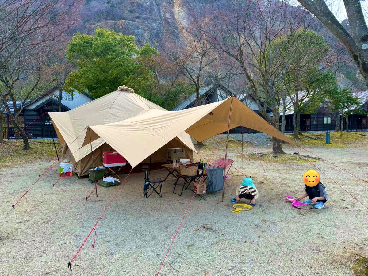 MoominNt's tweet photo. 🌸春キャンプ行きたいね🏕️🌸 https://t.co/U96dBJY4E7