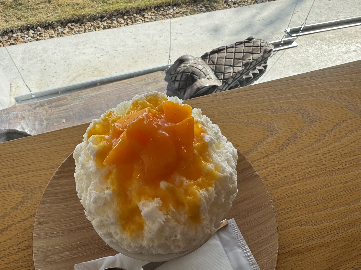 mt223s's tweet photo. 今日のかき氷🍧
#みかんミルク
#赤鰐 https://t.co/z9MEBxynTh
