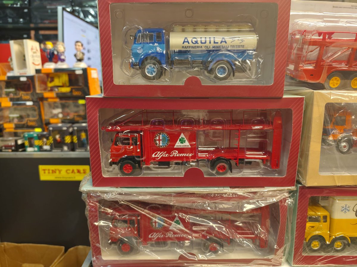 cars_tiny's tweet image. La Tiny Therapy comincia col botto! I camion introvabili a 30€  solo da Tiny Cars!!! non telefonate oggi voi voglio qua tutti assieme!!! #tinycars #camion #modellismo #scala143 #diecast