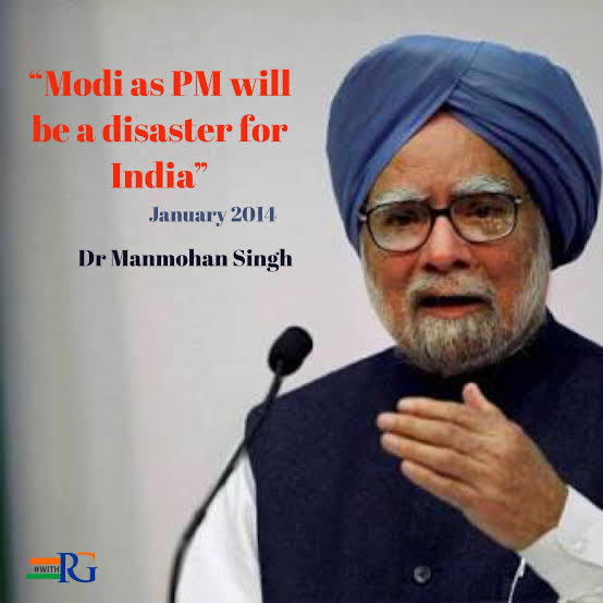बीमारी के लक्षण हमेशा पहले ही दिख जाते हैं।

जैसे .<a href="/realDonaldTrump/">Donald J. Trump</a> की माँ ने कहा था कि मेरा बेटा मूर्ख है। वो राजनीति में जाएगा तो वो एक disaster होगा।

ठीक ऐसा ही कुछ 2014 में पूर्व प्रधानमंत्री मनमोहन सिंह ने .<a href="/narendramodi/">Narendra Modi</a> के बारे में कहा था।

लेकिन जब तक बीमारी शरीर को झखड़