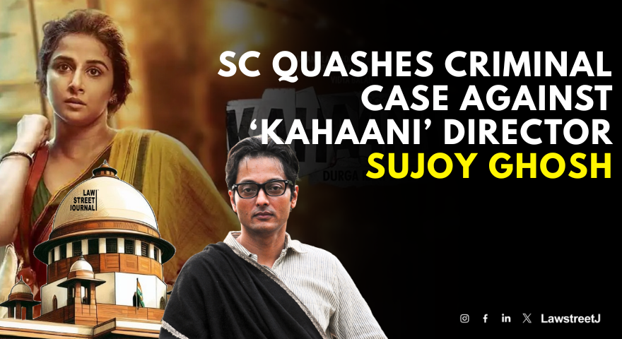 LawstreetJ's tweet photo. #SupremeCourt quashes criminal case against ‘Kahaani’ director #SujoyGhosh, holding the summoning order was passed without proper application of mind.
Read full article here
https://t.co/1amPLYCAGc
@isaketsourav #Kahaani2 #CopyrightAct #EntertainmentLaw #ScriptDispute https://t.co/8dbvEwF7g7