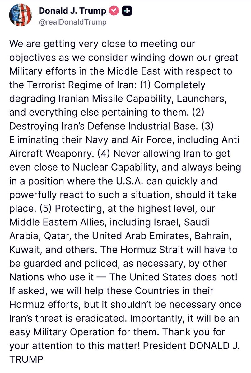 openletteryt's tweet photo. in short: 

>> we f**d up in Iran
>> we didn't anticipate their attack
>> they are exposing our fighter jets
>> they even attacked our ships
>> our navy failed in opening hormuz

>> now that we have jeopardised global energy security, its time for one more TACO 🫣 https://t.co/jKYDPv4hel