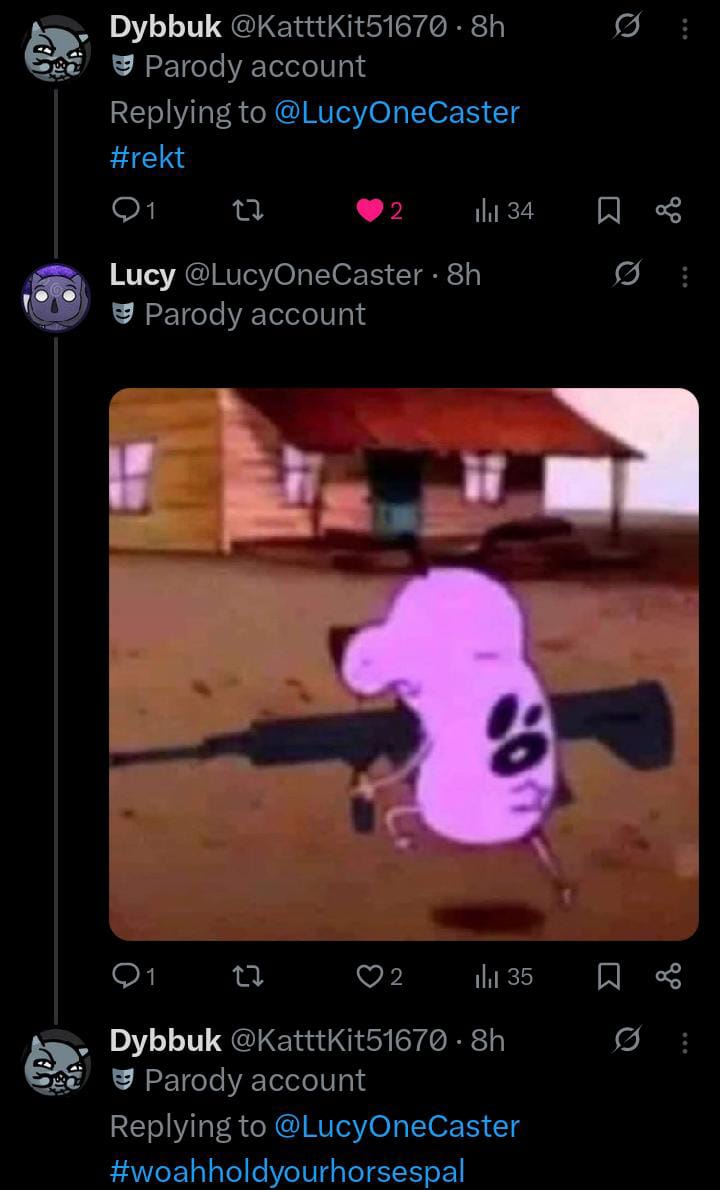 Mewgenics Parody OOC tweet media