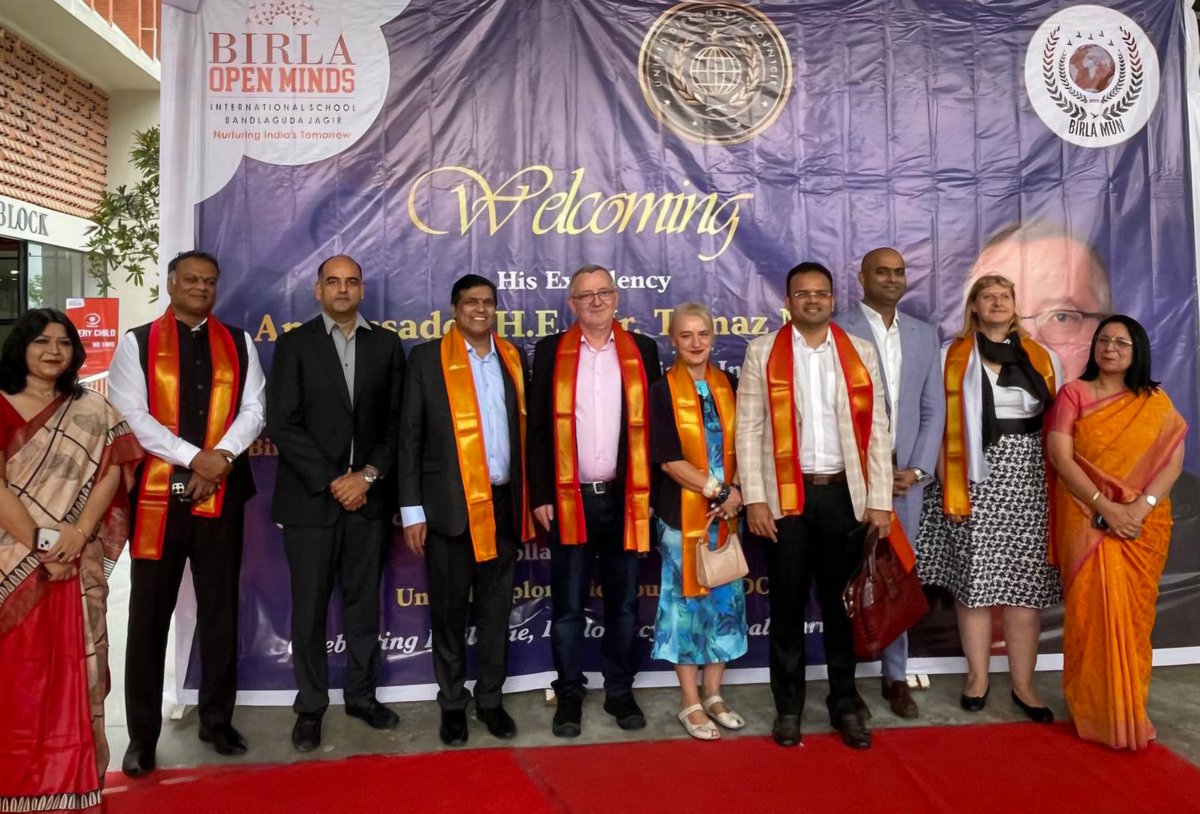 Slovenia in India tweet media