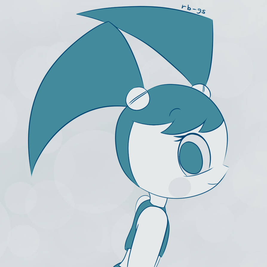 This is fan art I drew in April 2022. 
(This is XJ-9 fan art. 'rb-gs' is a nickname I used in the past.) 
I am uploading this to safely store my old drawings in case my DeviantArt repository goes down.