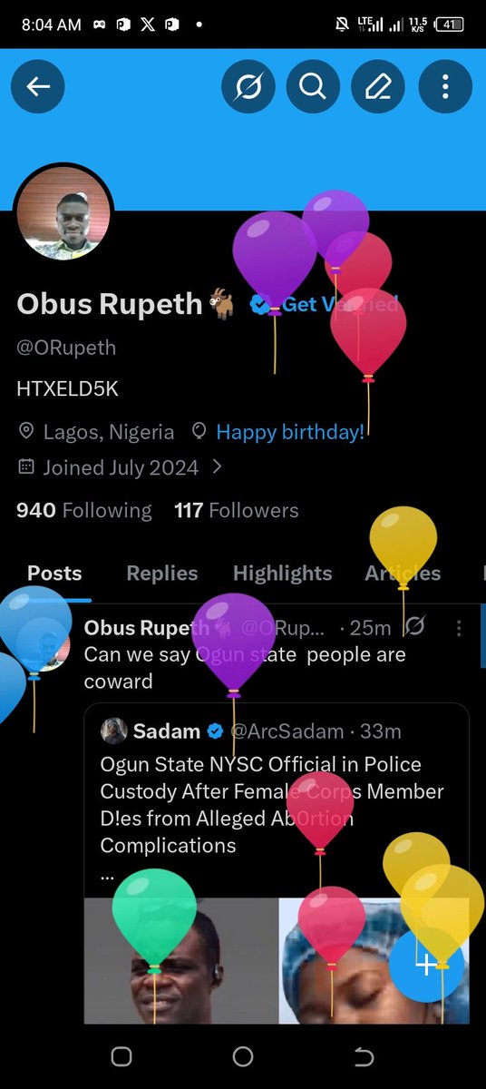 Obus Rupeth🐐 tweet media