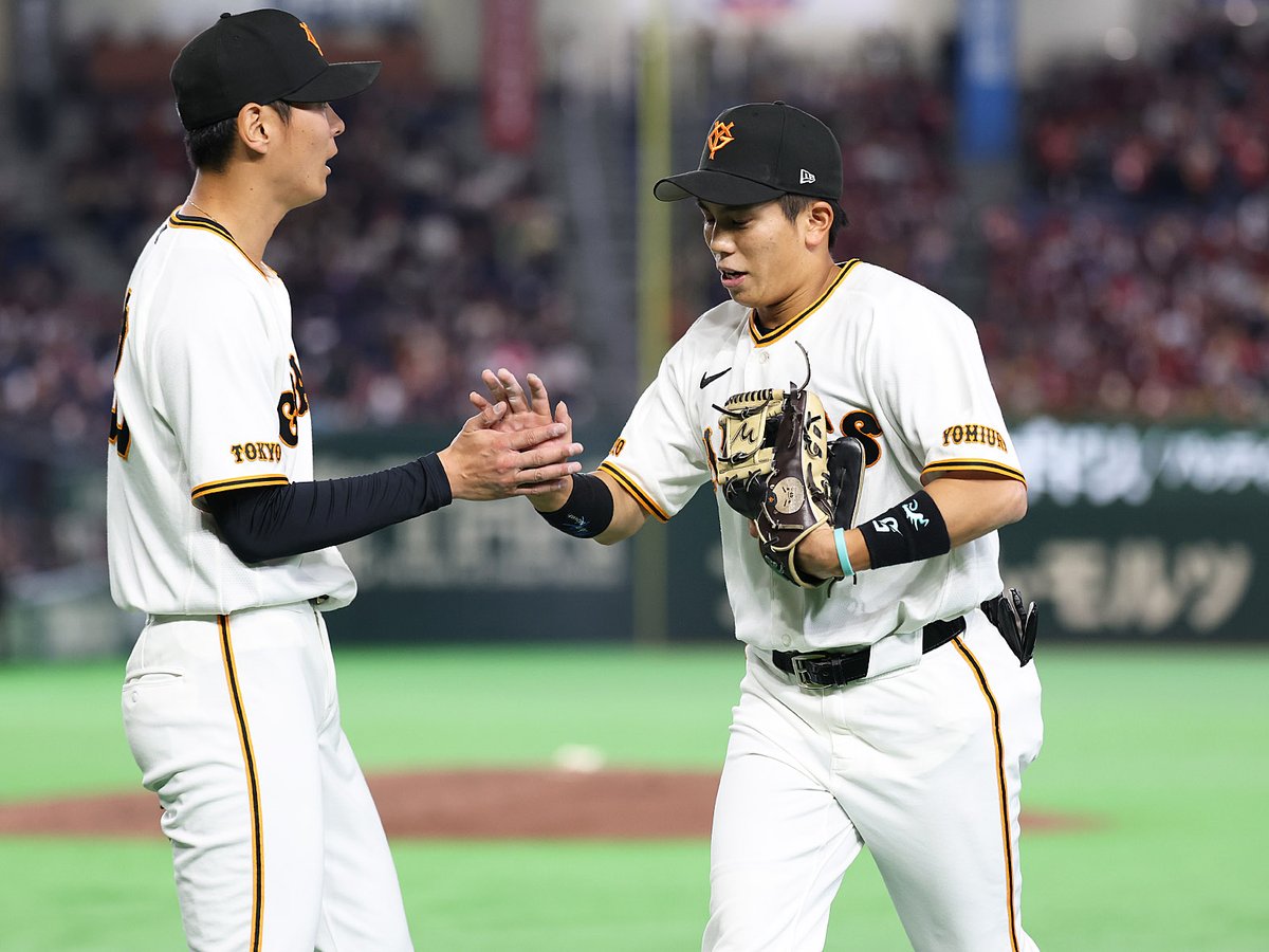 六回表】巨人 1-0 楽天 2番手 #泉圭輔 投手が登板！#門脇誠 選手の好守 