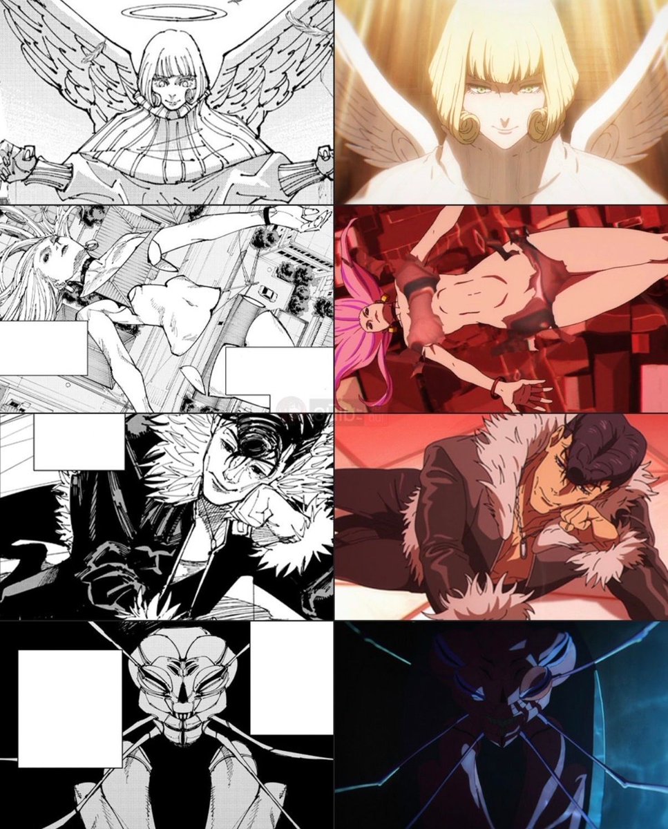 AnimeePost's tweet photo. Manga vs Anime https://t.co/BOxMWThQ2X