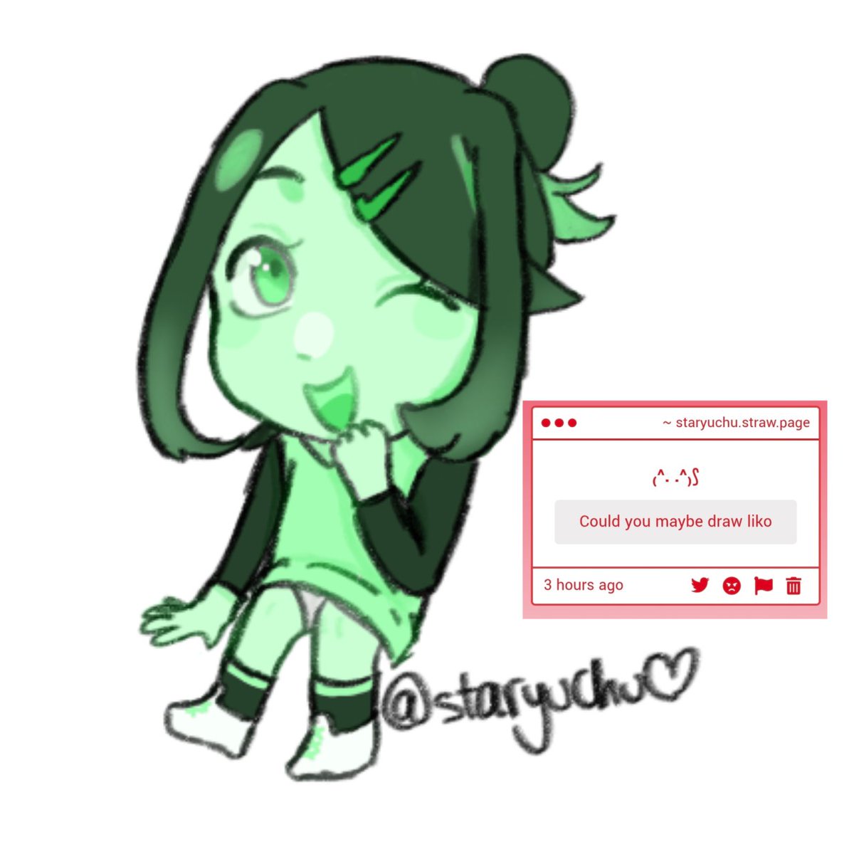 ˖ 𑣲 ushia ﹒ 𖤐 tweet media