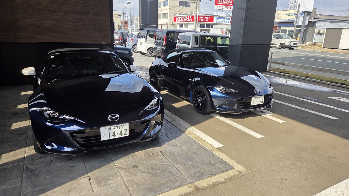 RsDcbm's tweet photo. さらばND1
ようこそND2
#ROADSTER
#ND2 https://t.co/4jUgiJlgVD