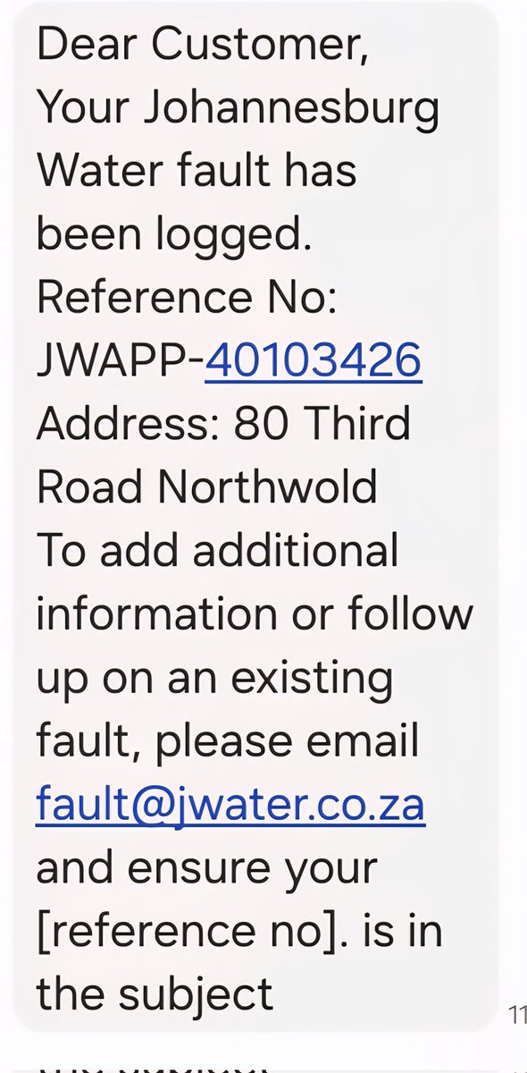 nellm08's tweet photo. @JHBWater Good day Joburg water. How serious are you about saving water? Report a Water Meter leak 17 Mar at 11.02am. Team assigned shortly thereafter. To date, no action. And to top it all, "stopper" is placed after the meter, so cannot turn off and save, and meter keeps ticking over. https://t.co/hYV3FjLoad