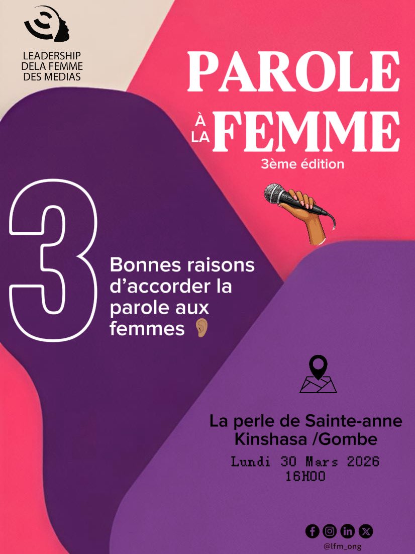 Leadership de la femme des médias tweet media