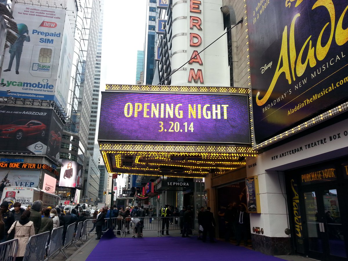 Aladdin Musical Blog tweet media
