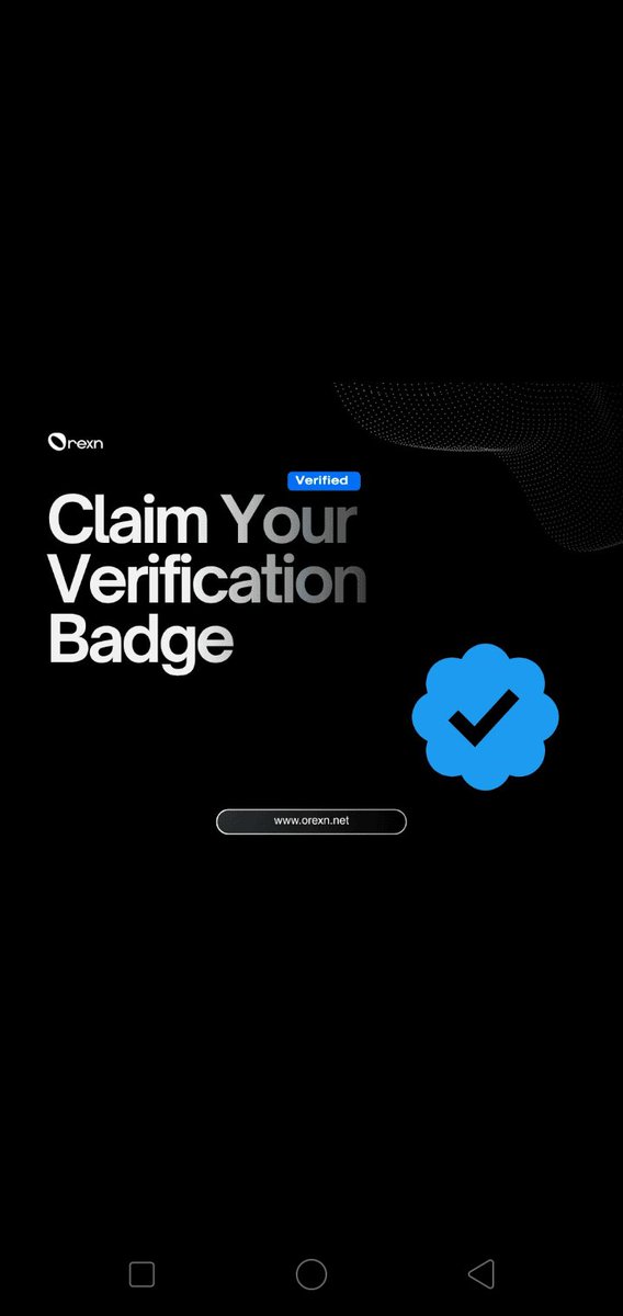 ToiToi123123's tweet photo. @OrexnLabs 
How do i request  a verification badge , admin?🥰 https://t.co/Vl167HPu08