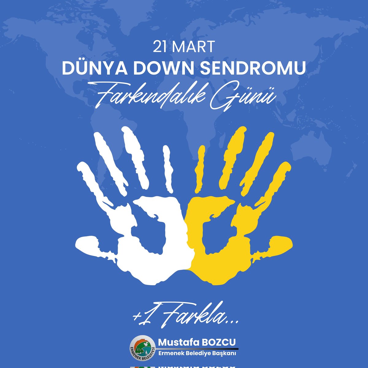 ErmenekBelediye's tweet photo. Down sendromu bir hastalık değil, genetik bir farklılıktır.
Sevgiyle, anlayışla ve destekle hayatı birlikte güzelleştirebiliriz.
Tüm özel bireylerimizin ve kıymetli ailelerinin her zaman yanındayız.
💛💙 #Farkla https://t.co/wVUGgTYSxx