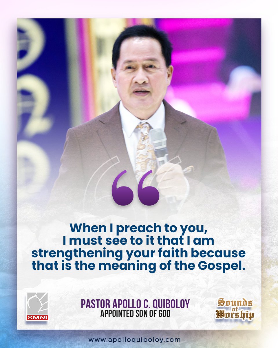 Pastor Apollo C. Quiboloy tweet media