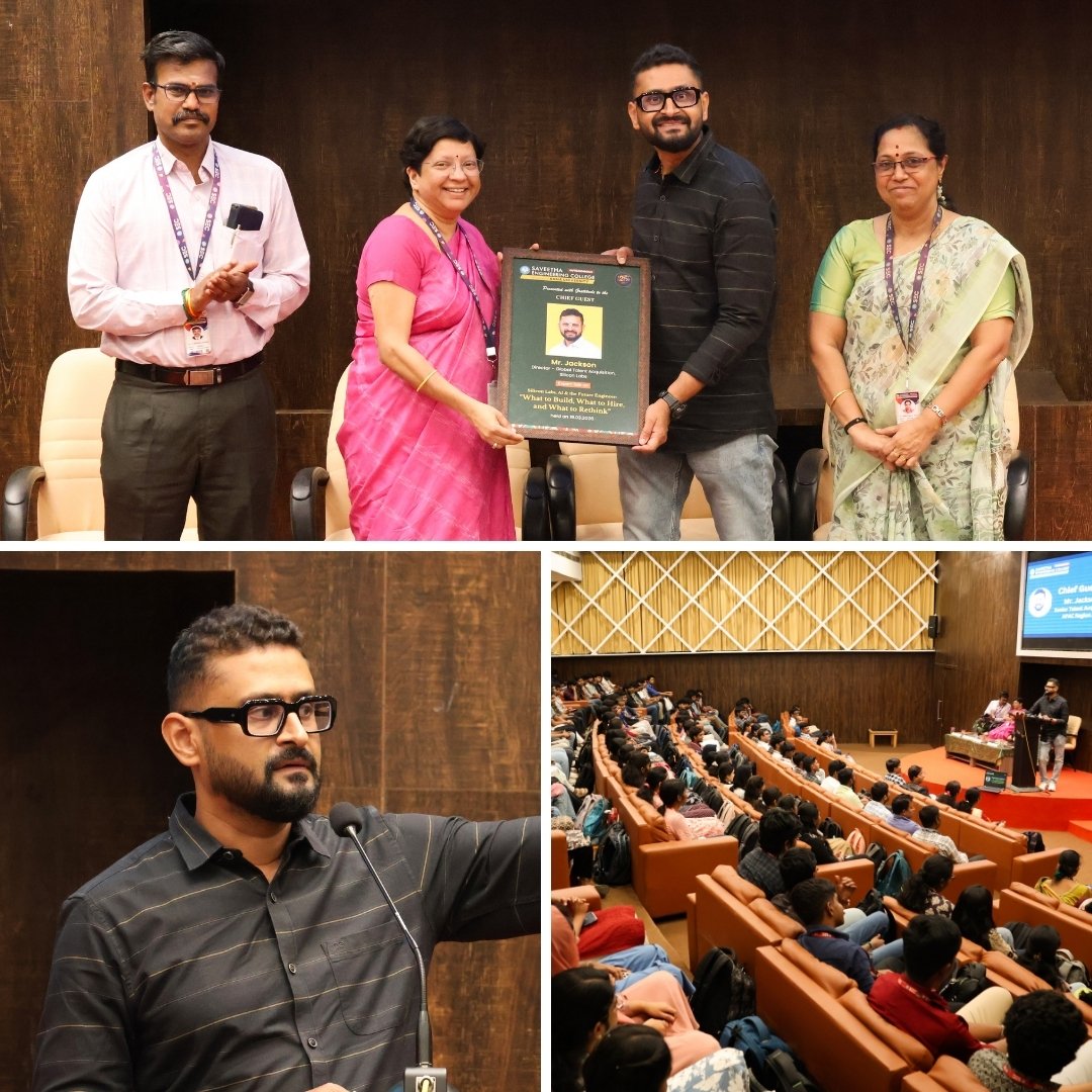 Saveetha Engineering College tweet media