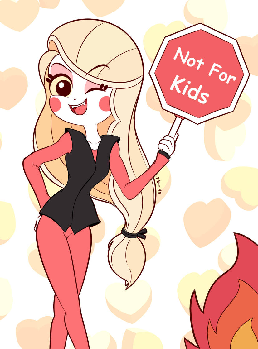 This is fan art I drew in July 2022. 
(This is Charlie fan art. 'rb-gs' is a nickname I used in the past.) 
I am uploading this to safely store my old drawings in case my DeviantArt repository goes down.