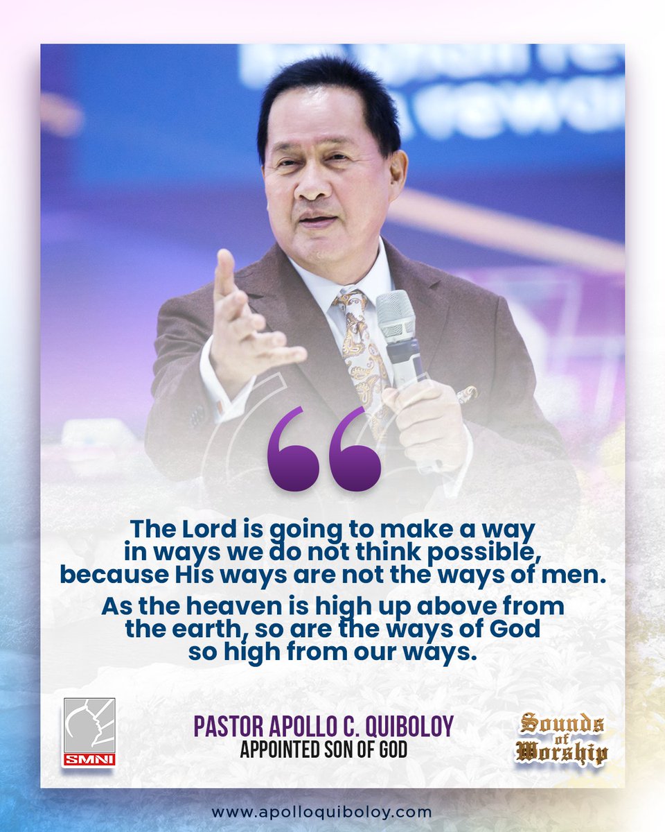 Pastor Apollo C. Quiboloy tweet media
