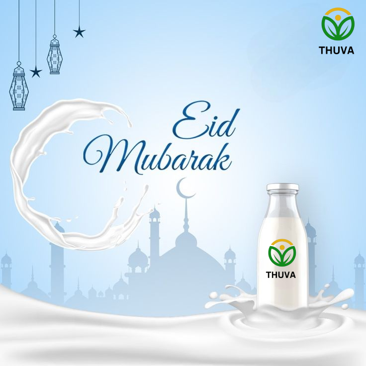 thuvafarm's tweet photo. 🌙 Eid Mubarak from Thuva

Wishing you joy, sweetness, and pure moments this festive season 🥛✨

#EidMubarak #Thuva https://t.co/rDl0iBCqHQ
