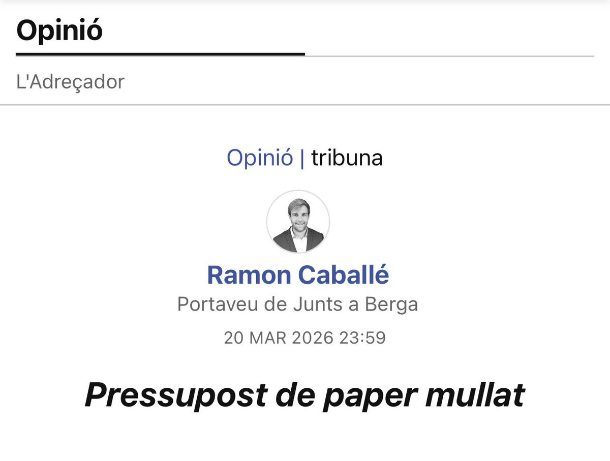 Ramon Caballé Planas tweet media