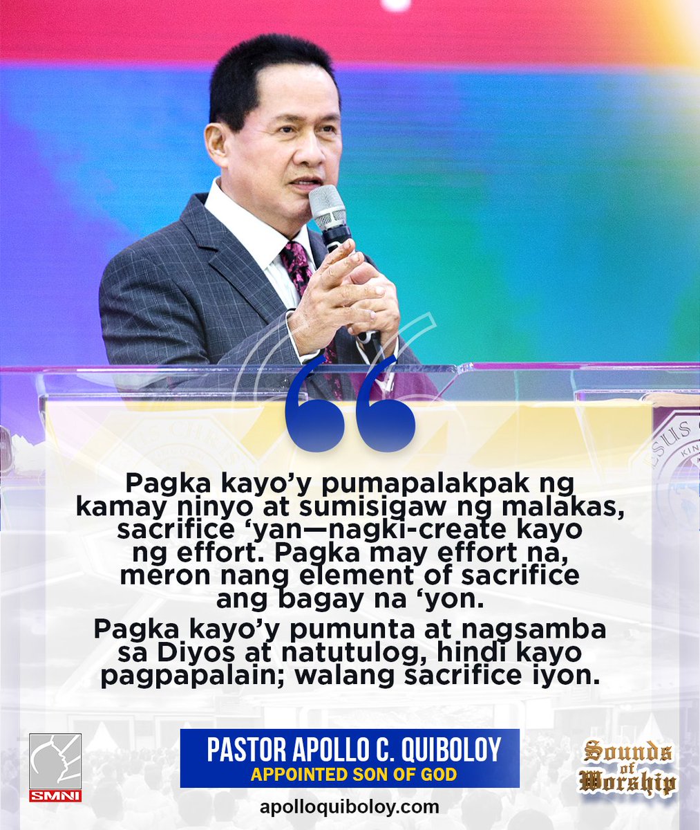 Pastor Apollo C. Quiboloy tweet media