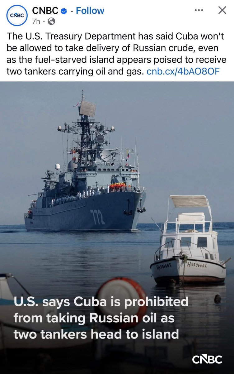 8826markb's tweet photo. American depopulation...

A full island embargo deprives all Cubans of energy, food and medical supplies 

Or IOW 

A further slew of human rights crimes you're failing to indict, once again 

ICC Chief Prosecutor, @KarimKhanQC https://t.co/lQFiYhF6yZ