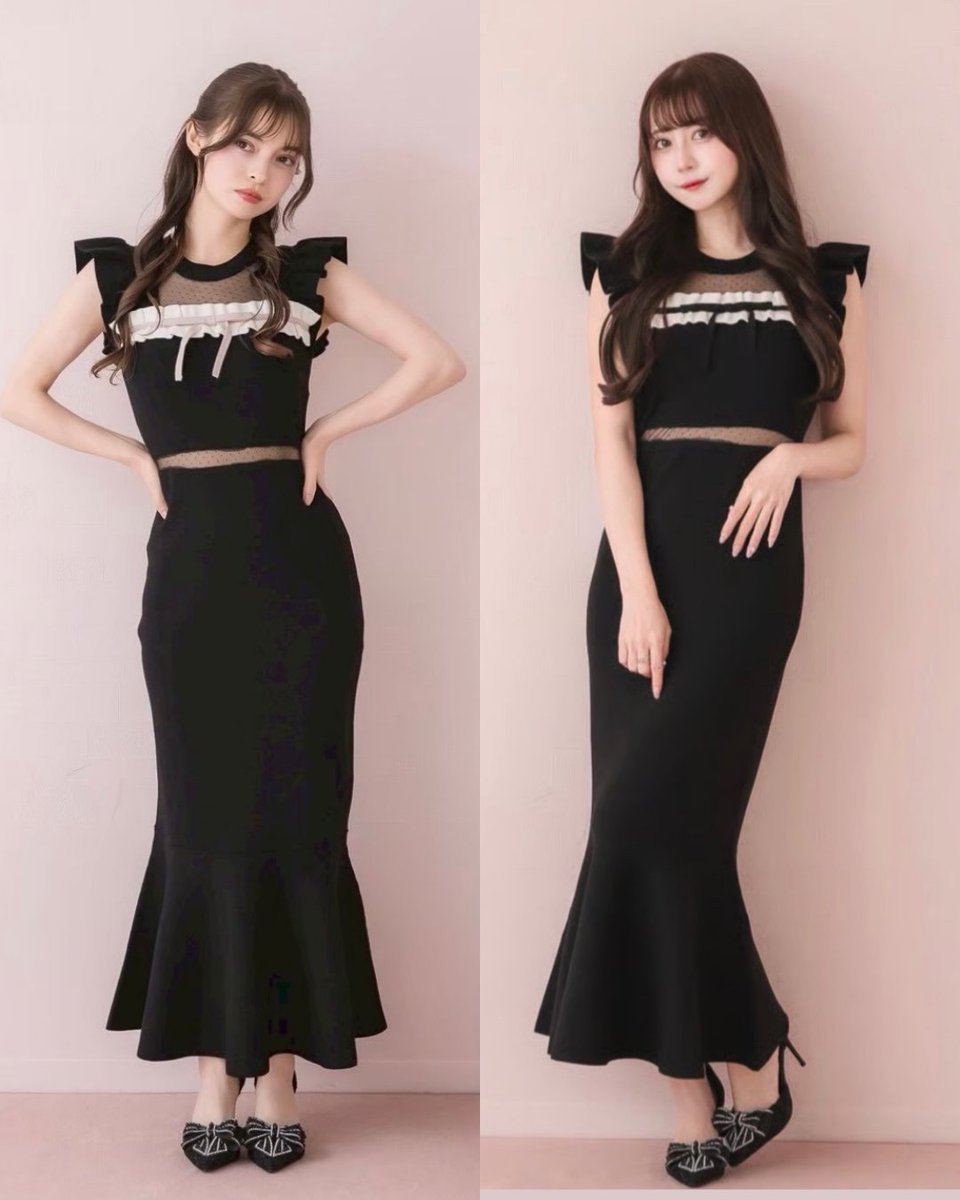 dolceliche's tweet image. Spring Collection🐇

There is always room for DOLCE.
-可愛いは別腹-

◾︎ドットチュールフリルニットワンピース
（black×pink/black×black）

dolceliche.shop/items/67a95fca…

#dolceliche