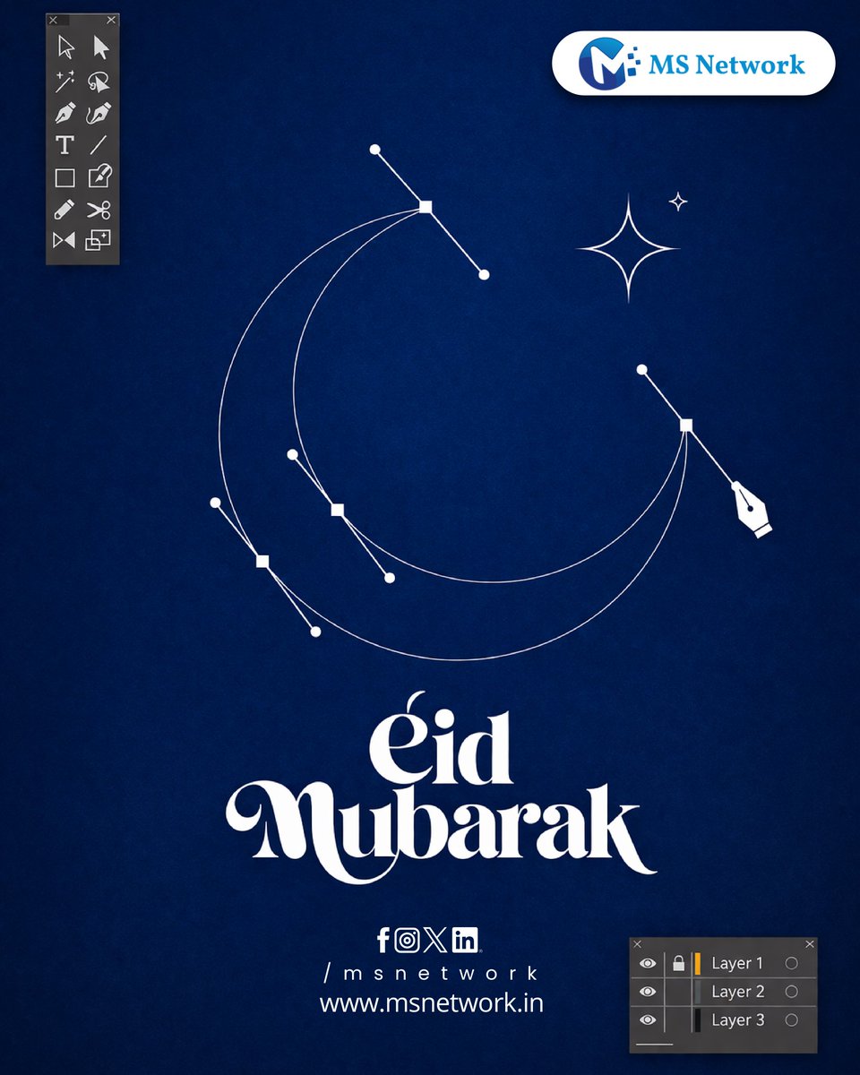 MSNETWORK25's tweet photo. Eid Mubarak🌙

This Eid, may your ideas sparkle like chand raat, your creativity flow like stories untold, and your brand connect beyond just clicks. 

Because the best campaigns aren’t just seen… they’re felt.

#EidMubarak #CreativeMinds #DigitalStorytelling #PRAgency #PRAgency https://t.co/btvUfQvJAk