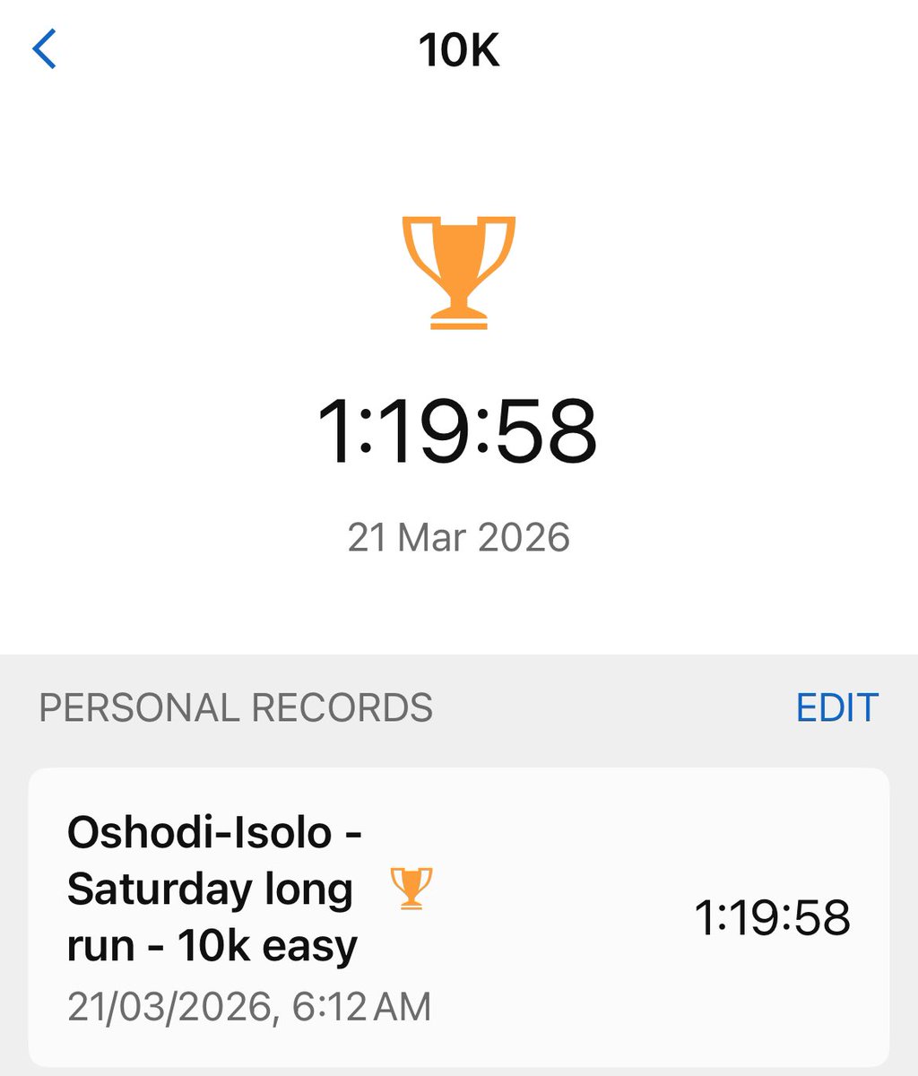 naza is training for an ultra marathon tweet media