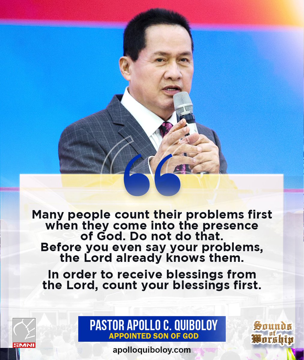 Pastor Apollo C. Quiboloy tweet media