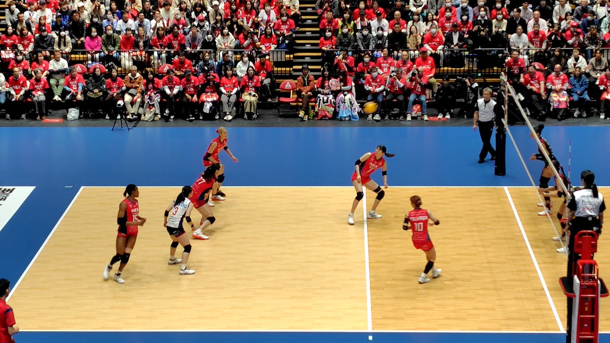 fuji_macky's tweet photo. 2025-26大同生命SV.LEAGUE WOMEN🏐
観戦19試合目
相手のブロックとディフェンスに苦しめられたけど、3-1で勝利🥰
#NECレッドロケッツ川崎 https://t.co/ls26q8h0yJ