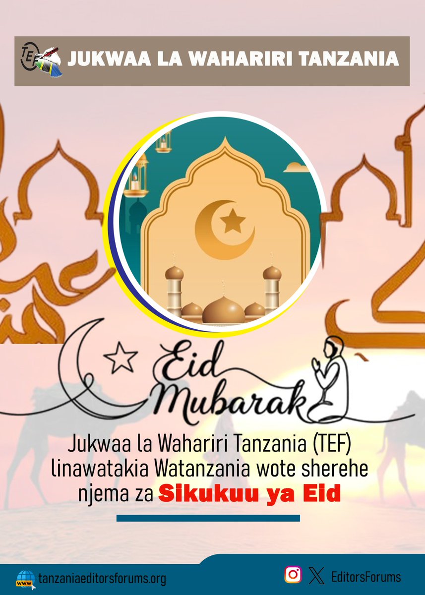 Tanzania Editors Forum (TEF) tweet media