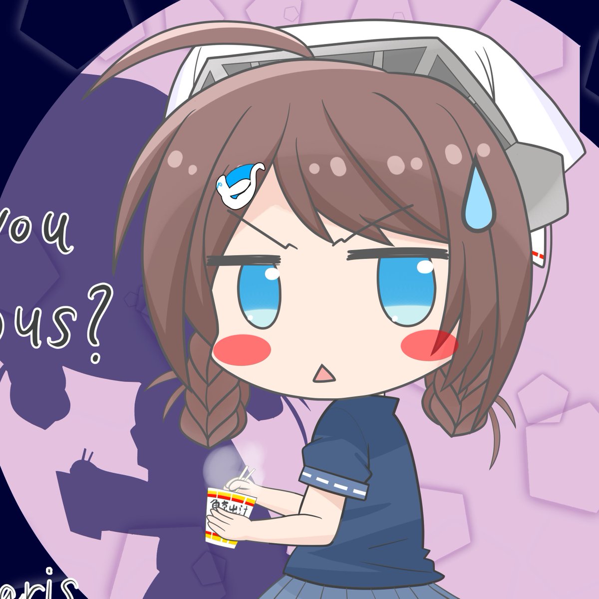 カリス（は湯たんぽ使用中？） tweet media