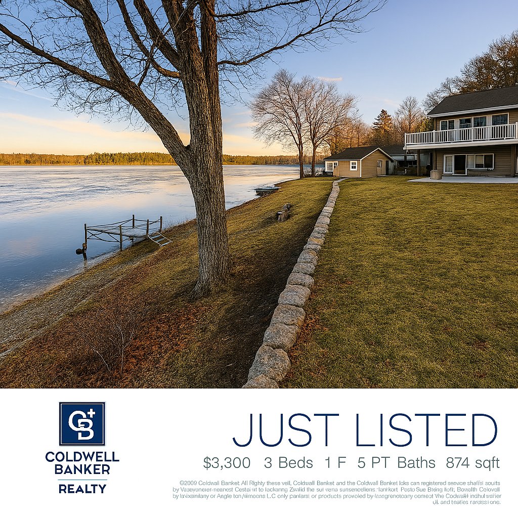 BrandonONealRe's tweet photo. 3BR lakefront home on ~½ acre with stunning Stevens Pond views! Walk‑out lower level, propane heat, W/D, oversized deck + patio. Enjoy boating, jet skiing, fishing &amp; summer serenity from your own property. Schedule a showing today! https://t.co/A8al9fPfcs https://t.co/dch9Rg88QT