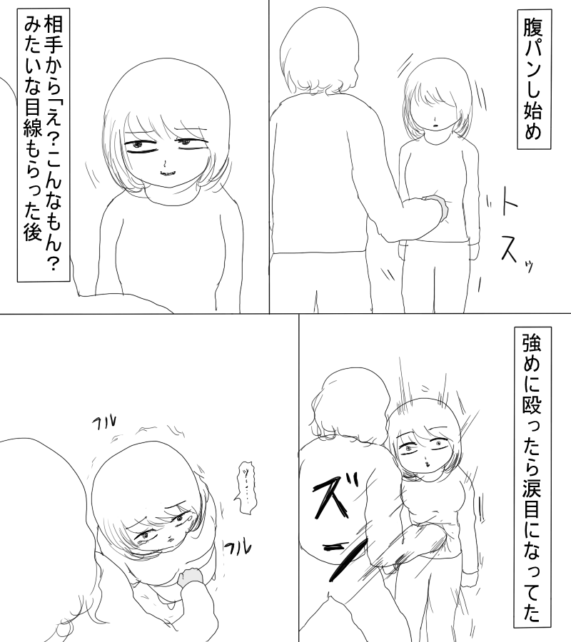 ryonatter's tweet photo. #腹パンチ にまつわる興奮ポイント
① https://t.co/2ogNYrldjs