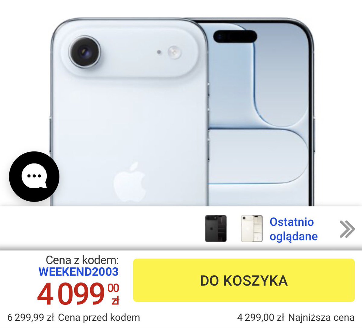 Apple - promocje tweet media