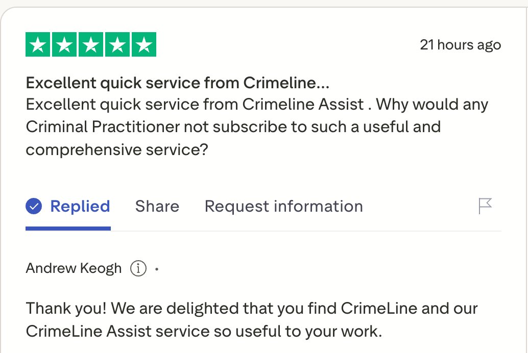 CrimeLine tweet media