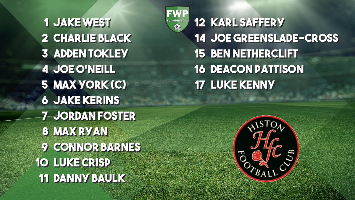 Histon Football Club tweet media