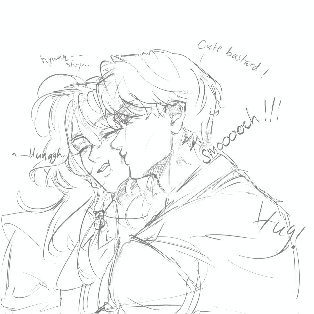 'Cale's physical abilities are getting weaker while Alver's getting steonger' (inspired from LCF book 2)

A lot of smooches from hyung-nim
#LCF #Alcale #백망되