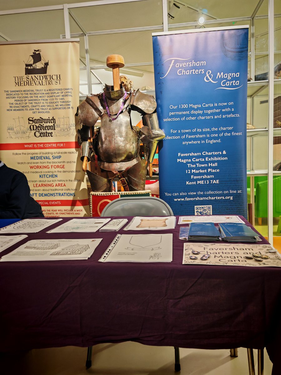 FavCharters's tweet image. We are all set up for the Wheels of Time launch at the Powell-Cotton Museum .
Come and say hello and pick up some kids activities.

#favershamcharters #WheelsofTime #EnglishTourismWeek #history