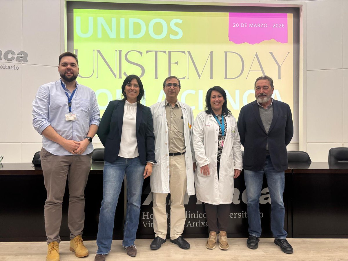 MiguelBlanquer's tweet photo. Hoy hemos vivido una jornada fantástica en #UniStemDay2026 🧬

Grandes ponentes y, sobre todo, un público excepcional para acercar la #TerapiaCelular a estudiantes de bachillerato de la Región de Murcia.

¡El futuro de la ciencia empieza aquí! 🚀 https://t.co/mPOpxvX73Z