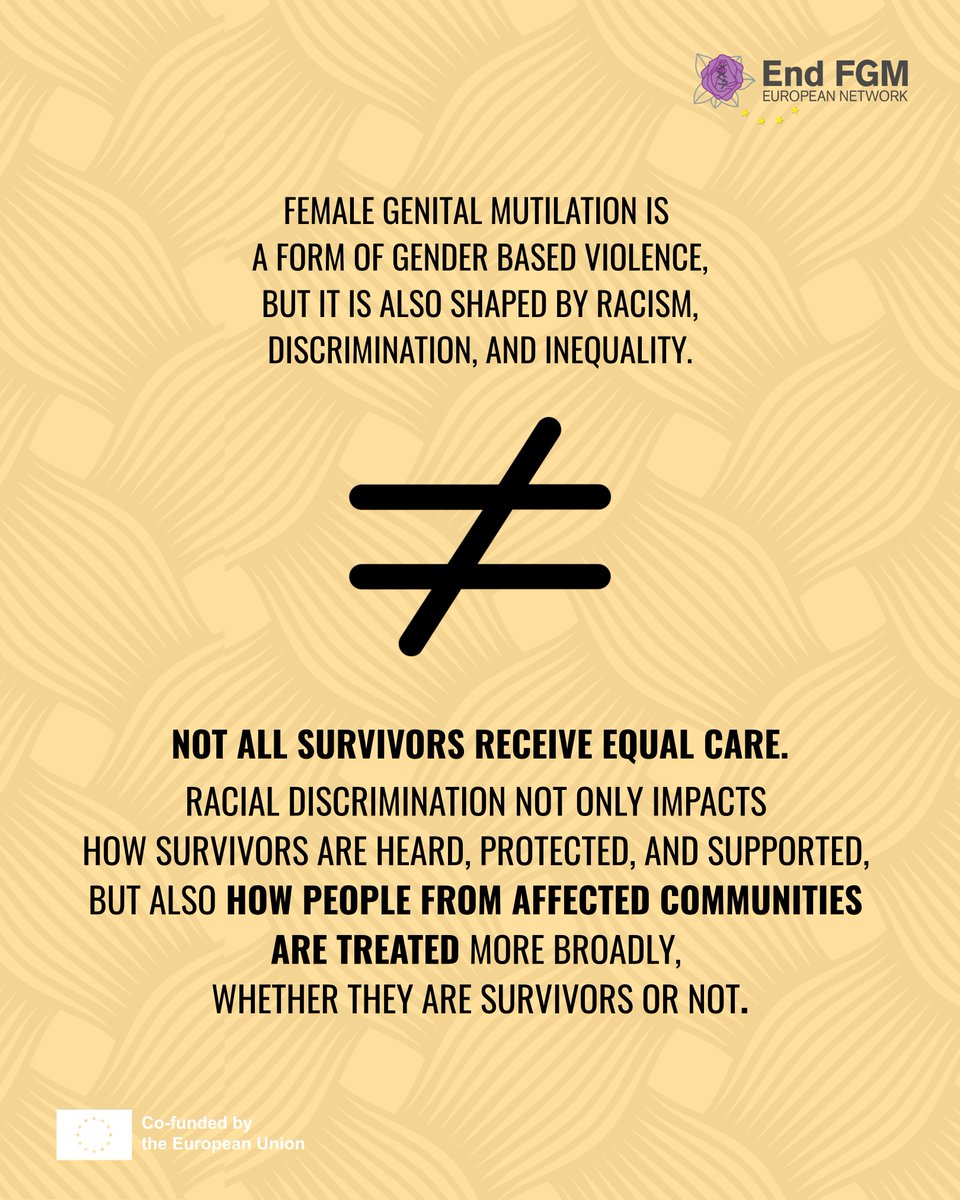 ENDFGM_Network's tweet photo. 21 March marks the international day for the elimination of racial discrimination. Ending FGM requires more than laws. It requires confronting racial discrimination in all its forms. #EndFGM https://t.co/qVNL8OYLD3