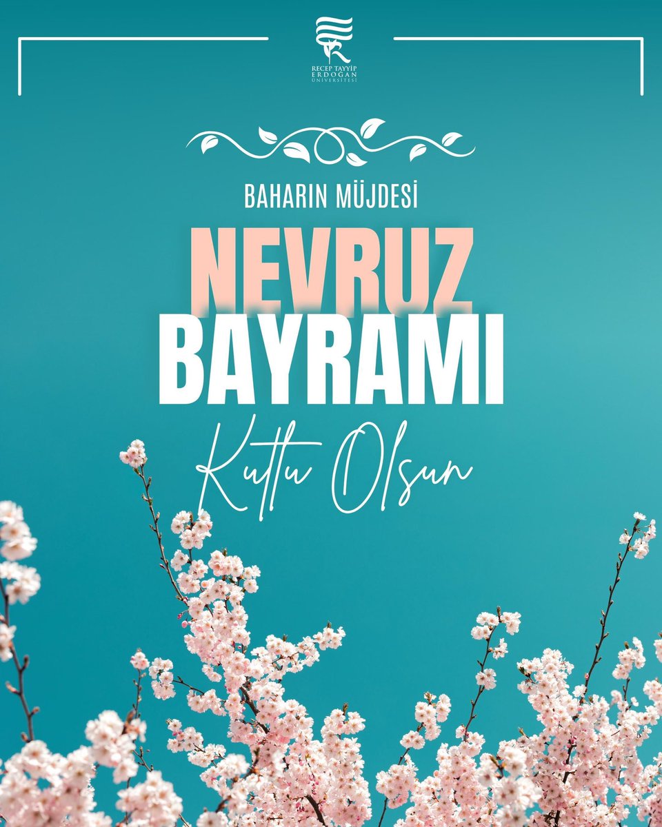 Recep Tayyip Erdoğan Üniversitesi tweet media