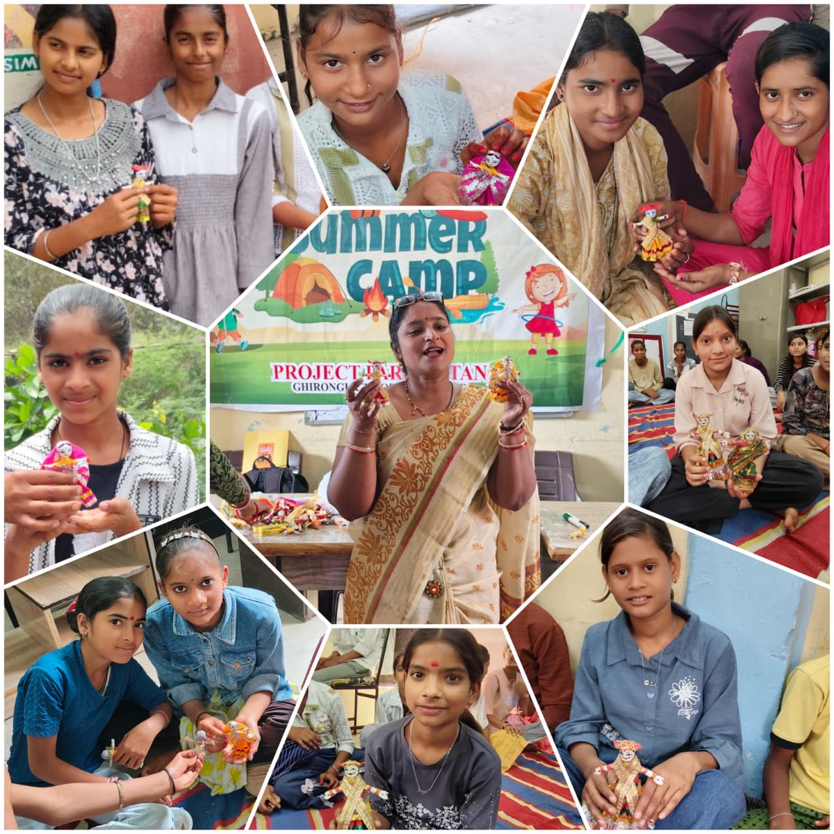 humarabachpan's tweet image. 5-day #SummerCamp at Tilori &amp;amp; Ghirongi engaged almost 100 students through 12+ activities—quiz, writing, awareness sessions, Batto Bai &amp;amp; pottery workshops, career guidance &amp;amp;more. A vibrant space for learning, creativity &amp;amp; confidence building!

@dharitri @AkzoNobel @BhindCollector